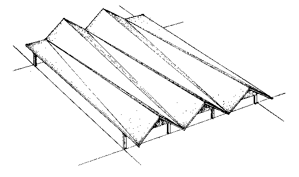 Tapered Folded Plate