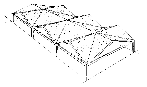 Folded Plate Truss